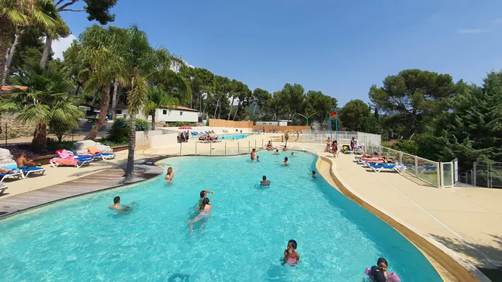 parc aquatique de notre camping à Cassis