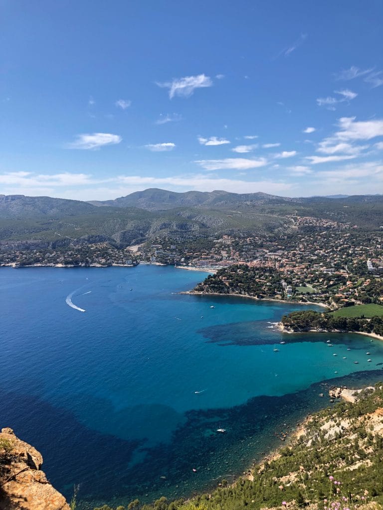 Vue de Cassis depuis le Cap Canaille