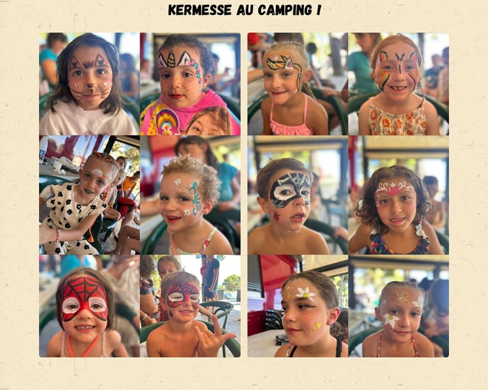 Camping Ceyreste : Maquillage Kermesse