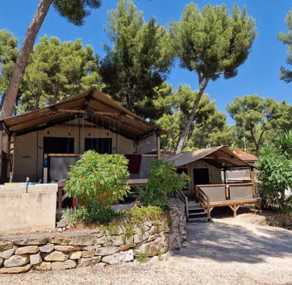 camping mobil home provence