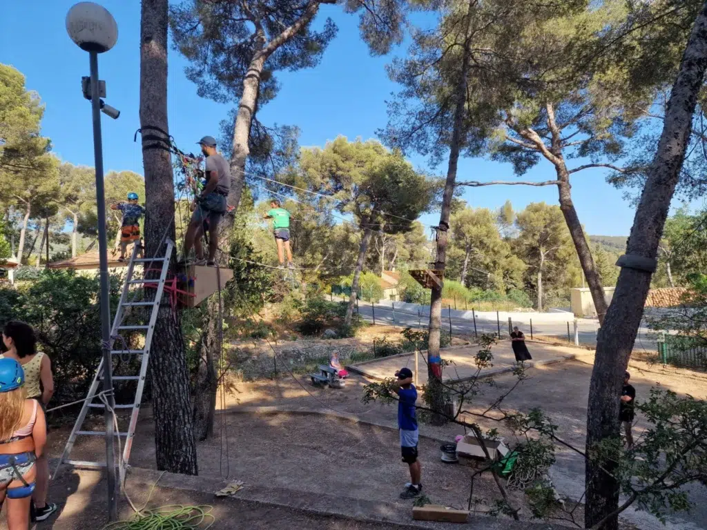 activites photo accrobranche arbres